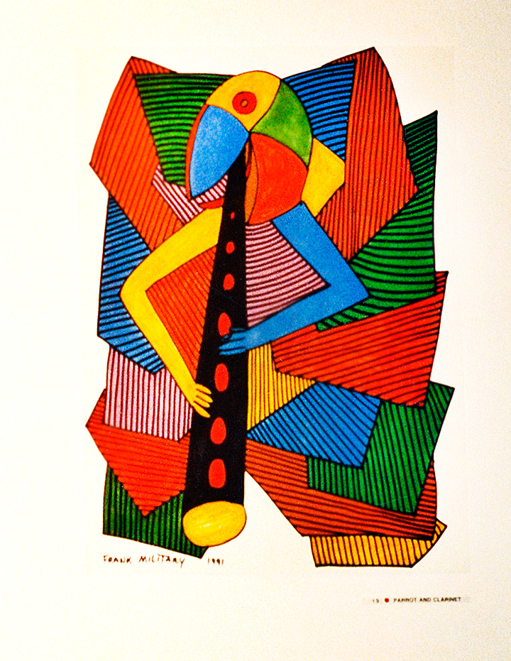 Parrot and Clarinet by Frank Military, 1991